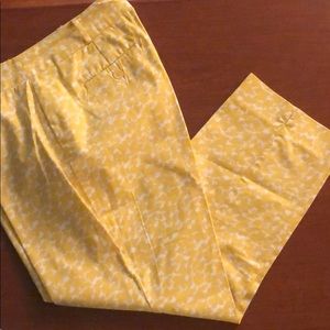 Talbots crop pants.  Size 4, style Curvy